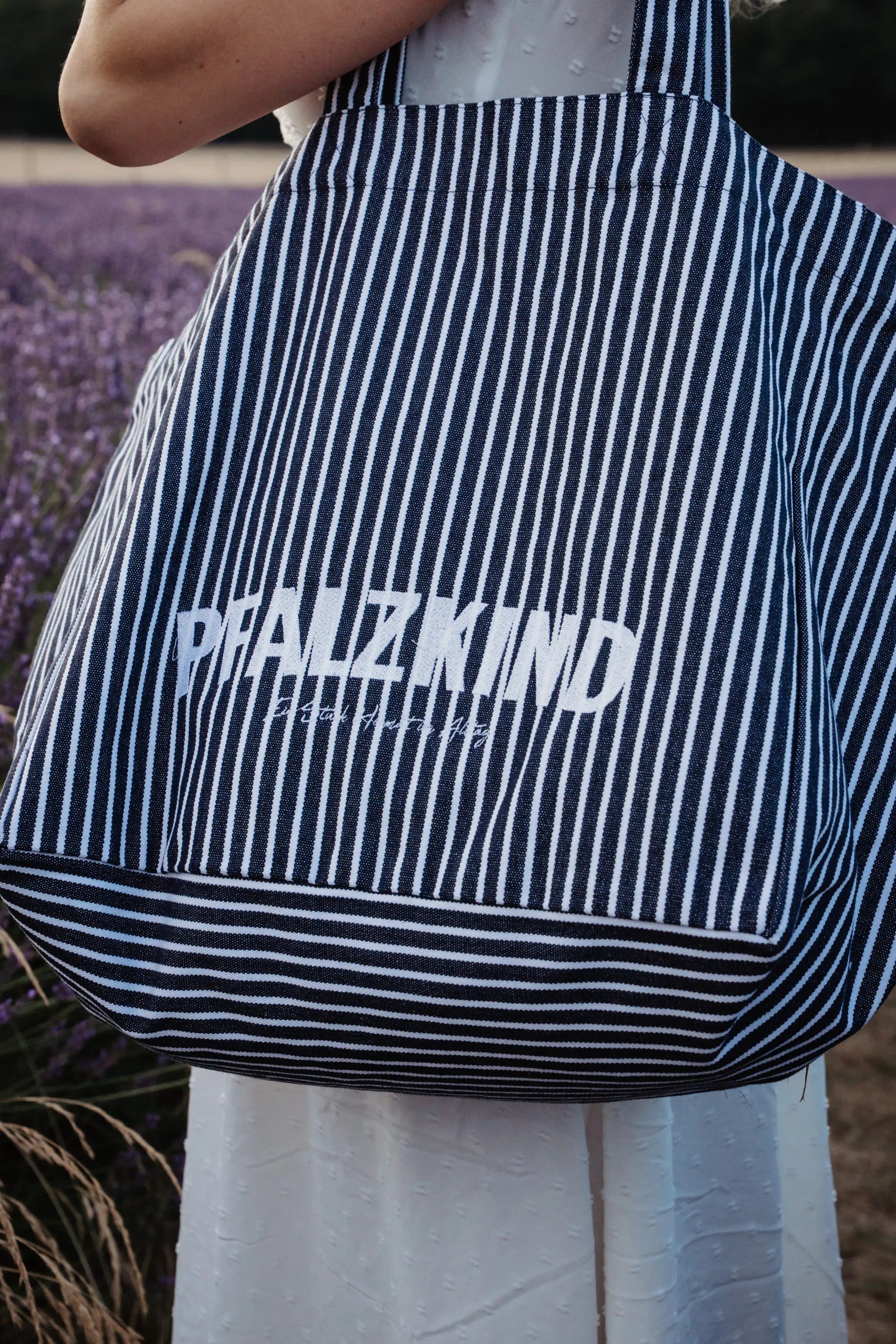 PFALZKIND SHOPPER BLAU/WEISS