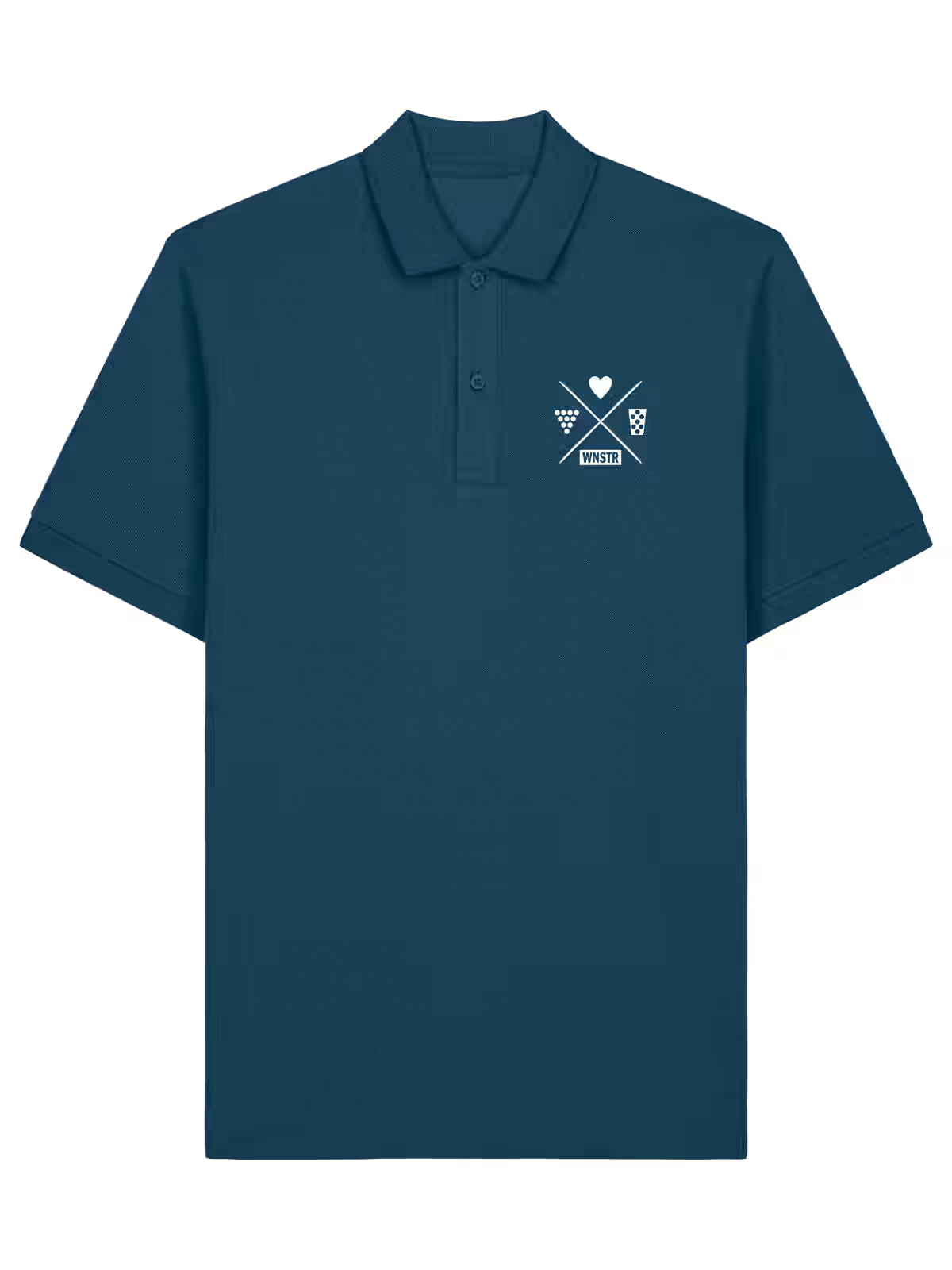 HEIMAT POLO UNISEX DRUCK