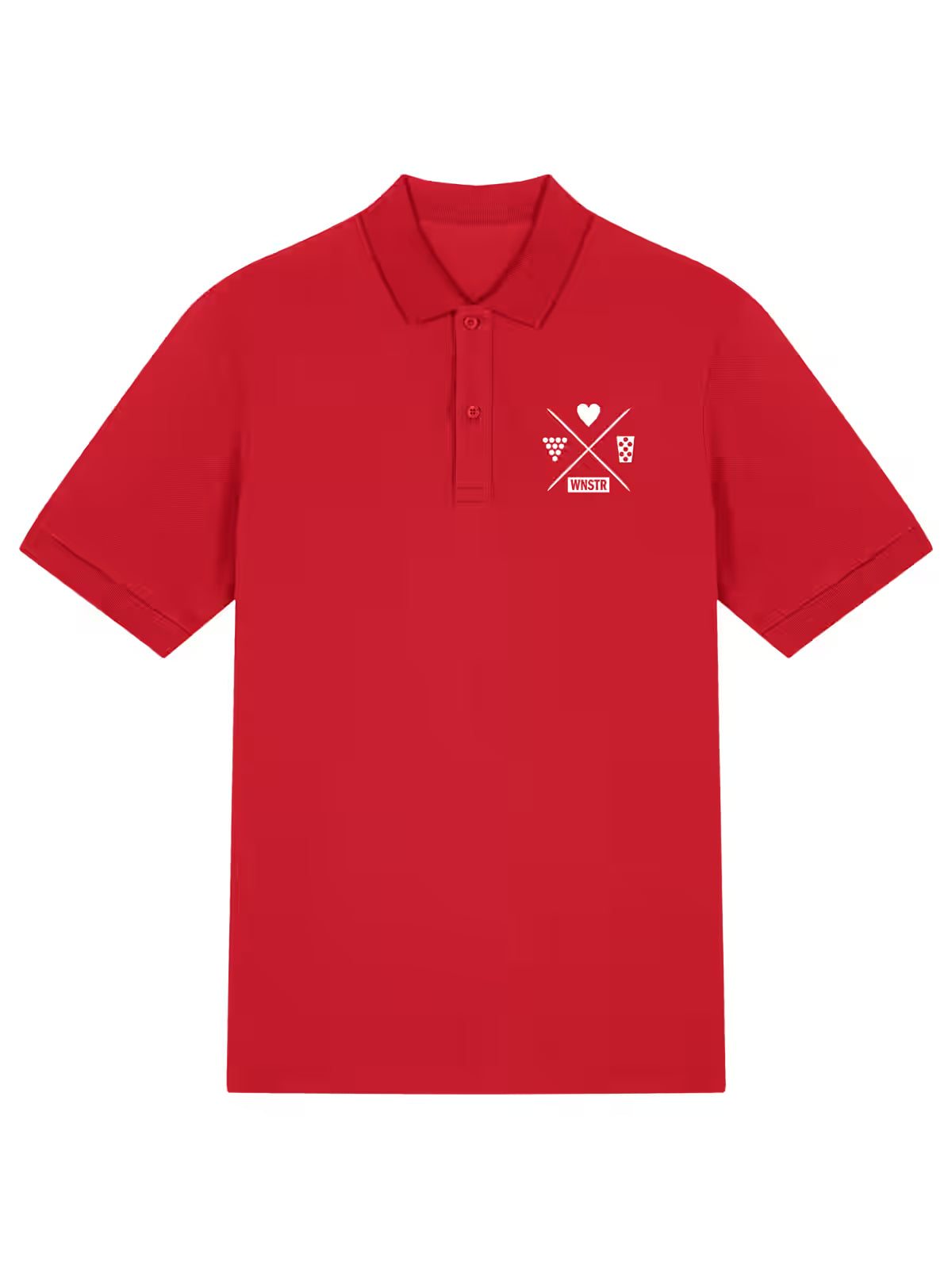 HEIMAT POLO UNISEX DRUCK