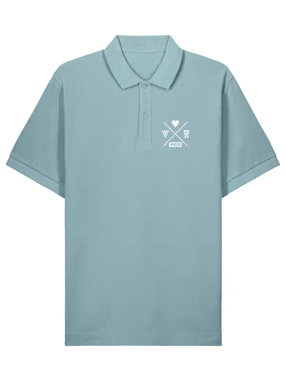 HEIMAT POLO UNISEX DRUCK
