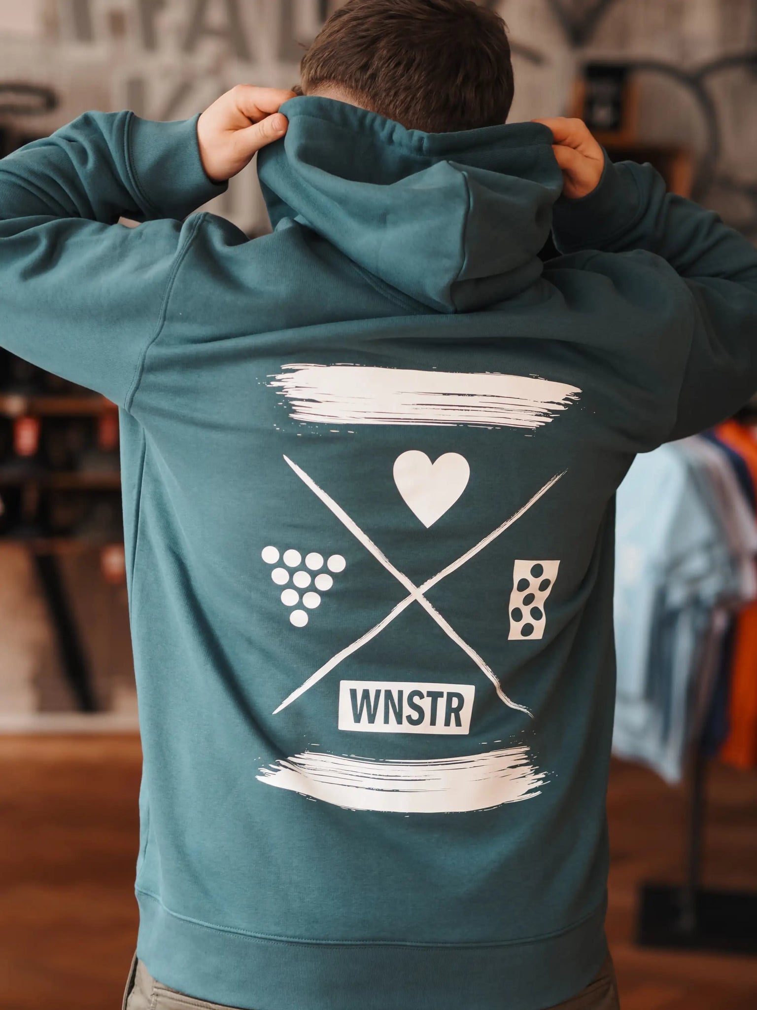 HEIMAT HOODIE INKED UNISEX - WNSTR®
