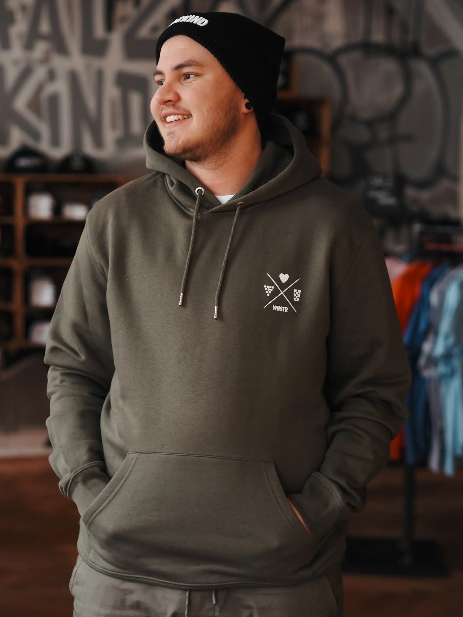 HEIMAT HOODIE INKED UNISEX - WNSTR®