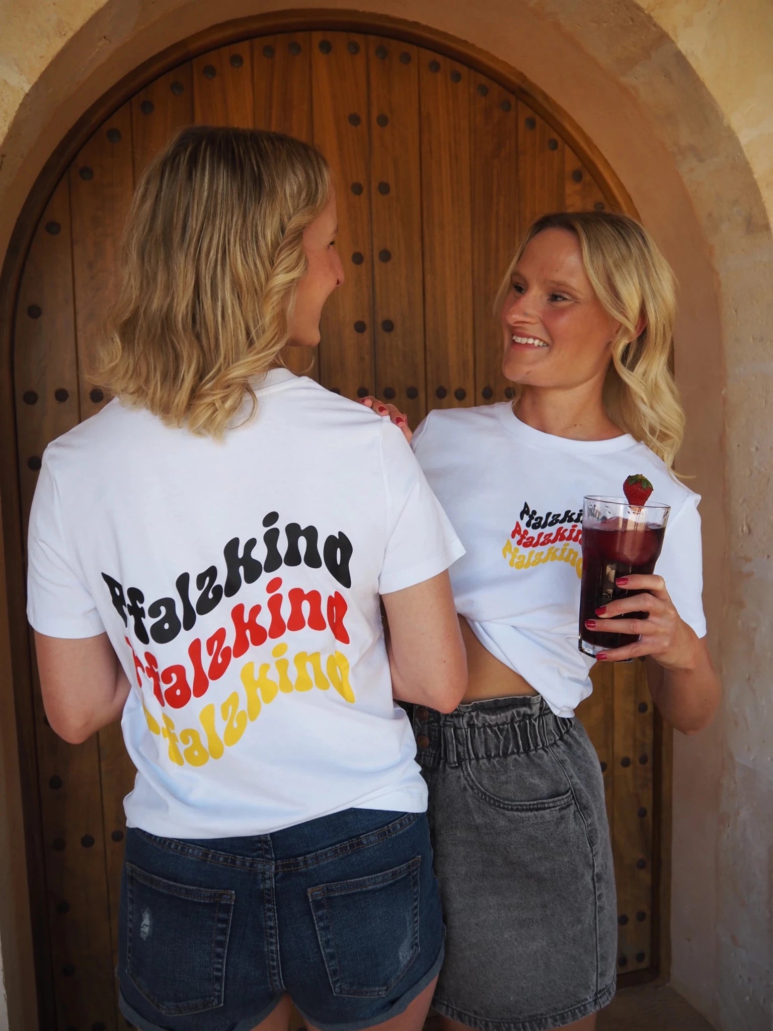 PFALZKIND RETRO SHIRT SCHWARZ - ROT - GOLD - WNSTR®