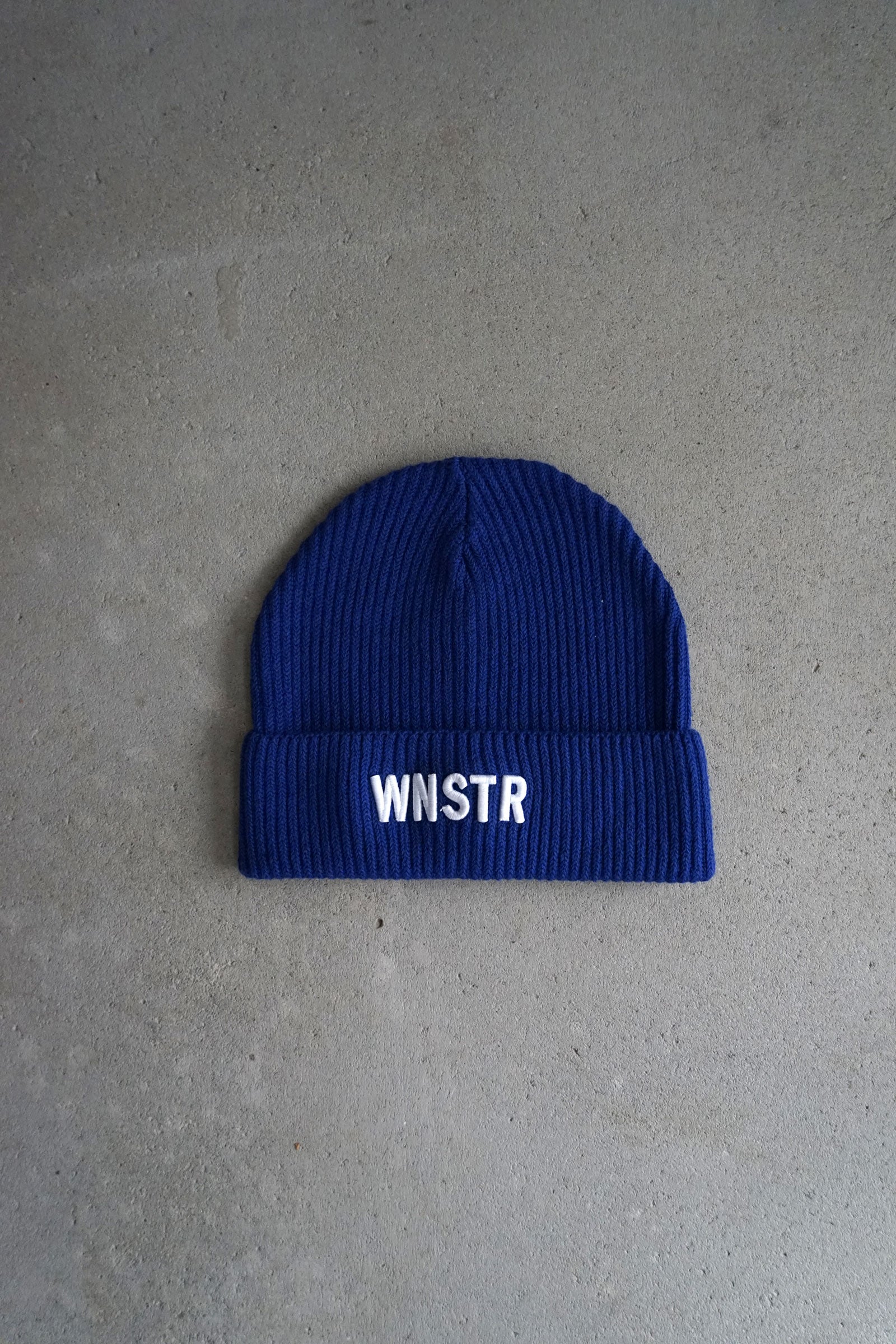RIB KNIT BEANIE WNSTR - WNSTR®