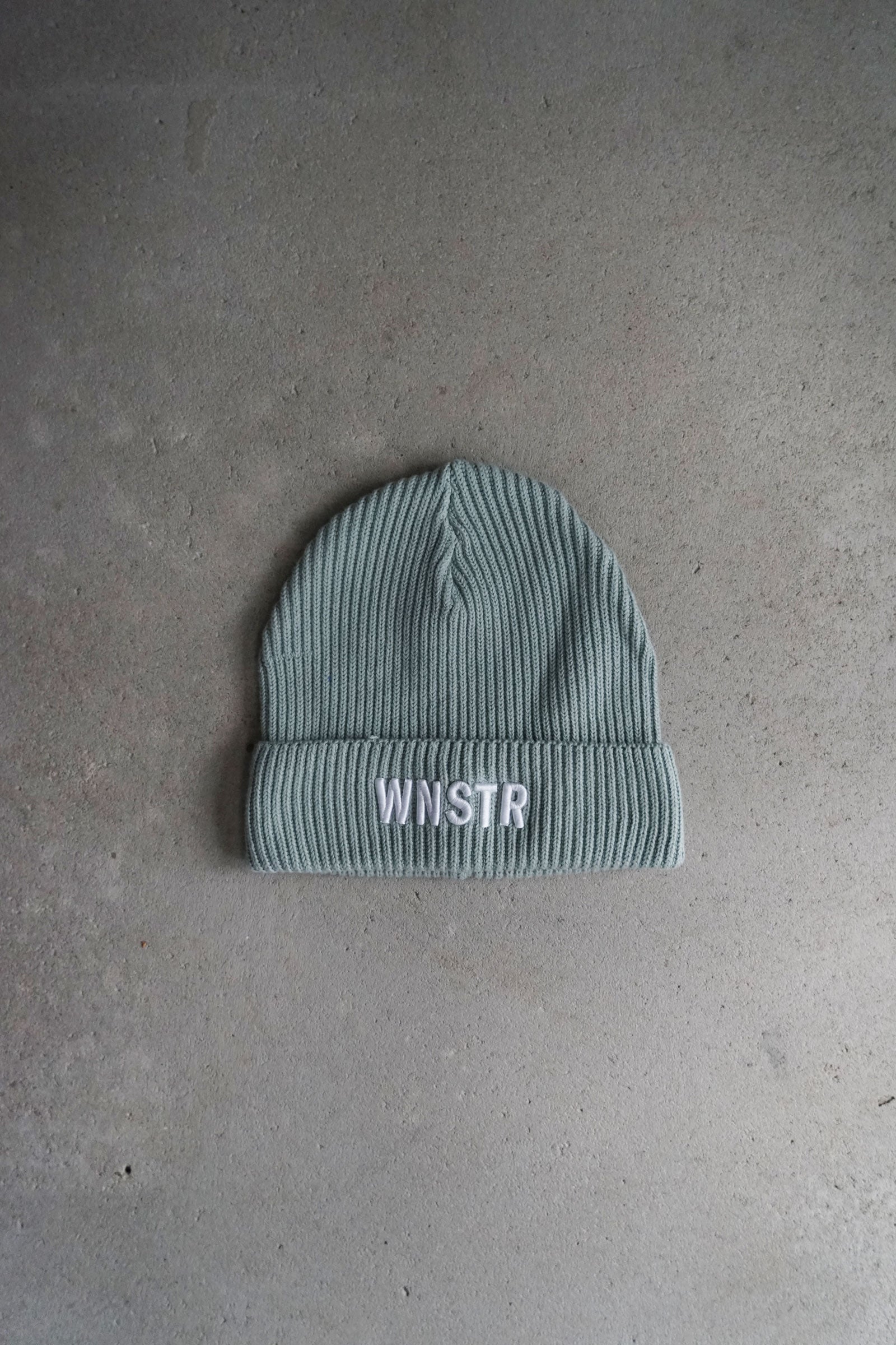 RIB KNIT BEANIE WNSTR - WNSTR®