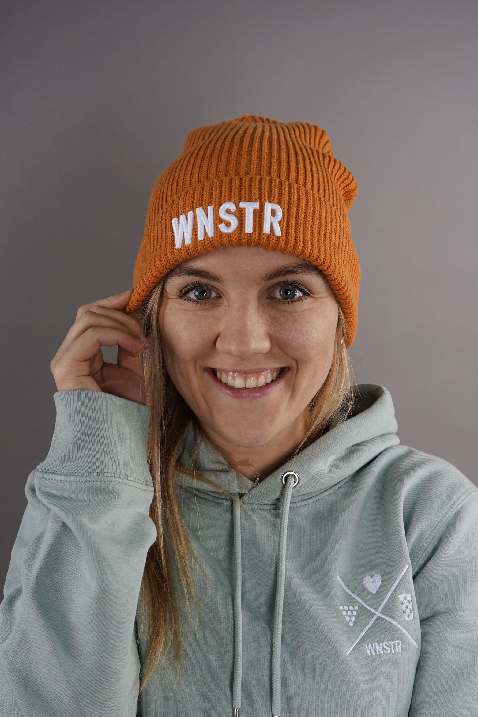 RIB KNIT BEANIE WNSTR - WNSTR®