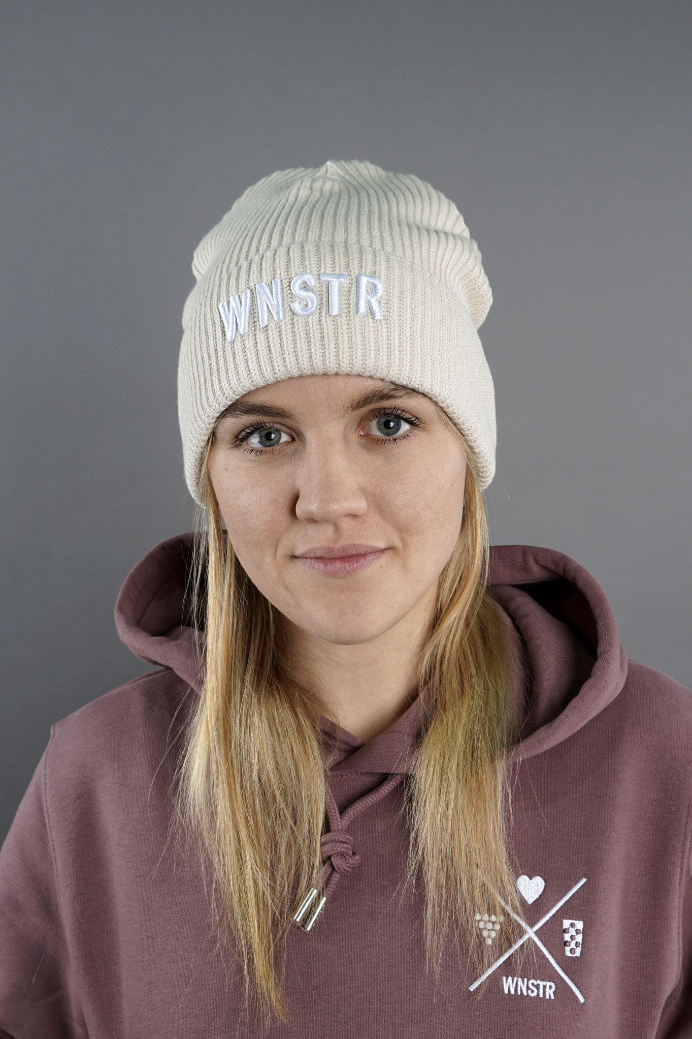 RIB KNIT BEANIE WNSTR - WNSTR®