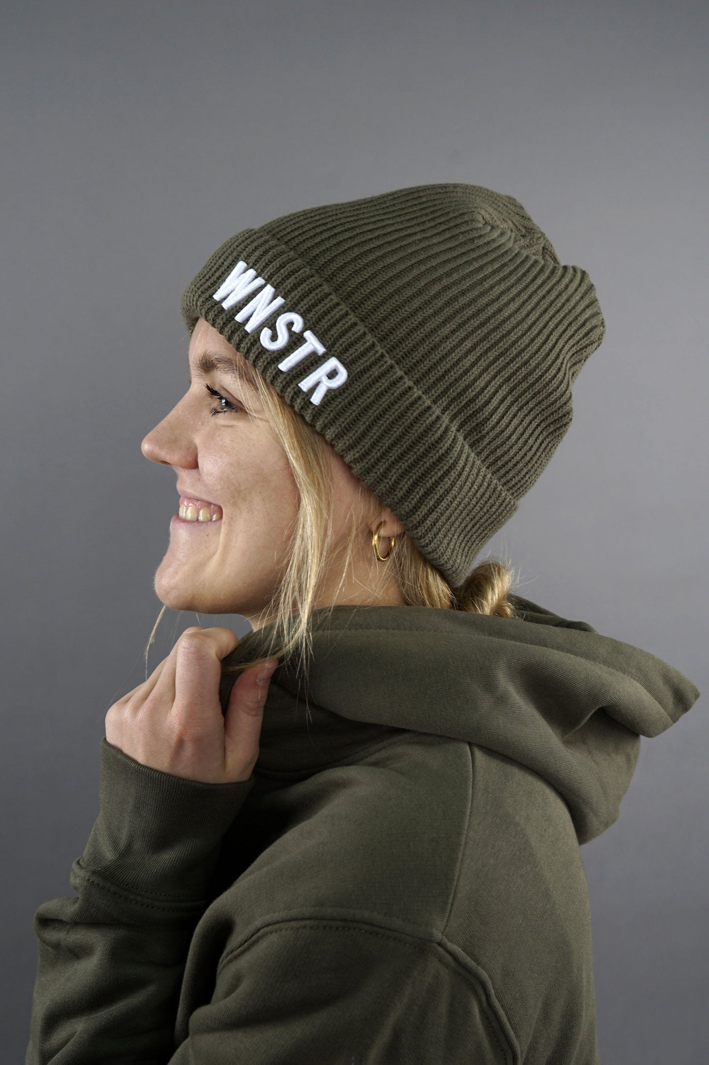 RIB KNIT BEANIE WNSTR - WNSTR®