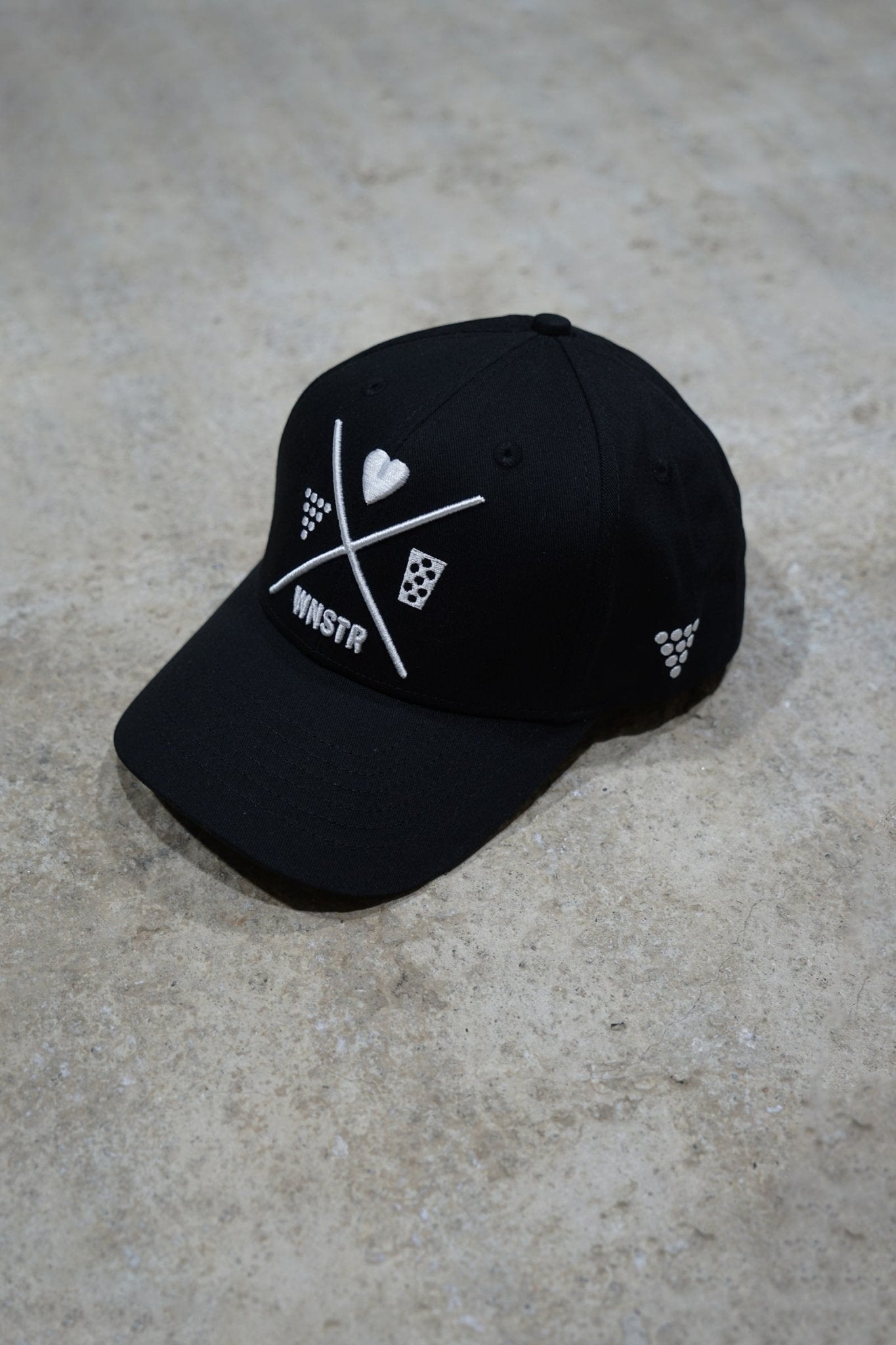 BASECAP HEIMAT BLACK/WHITE KIDS - WNSTR®