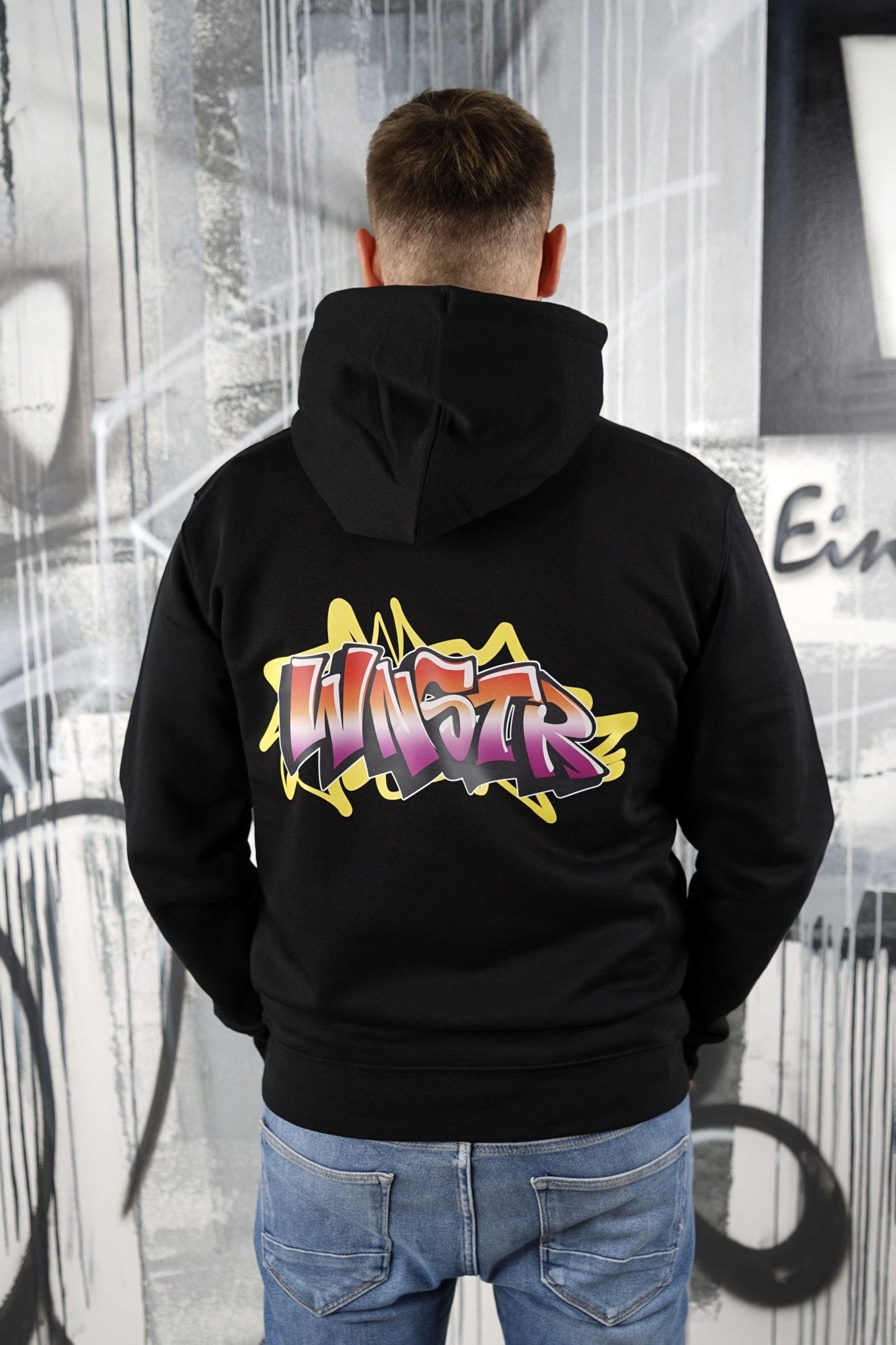 Kapuzenpullover Sweater Mit Backprint HOODIE Hoodie Mit Backprint