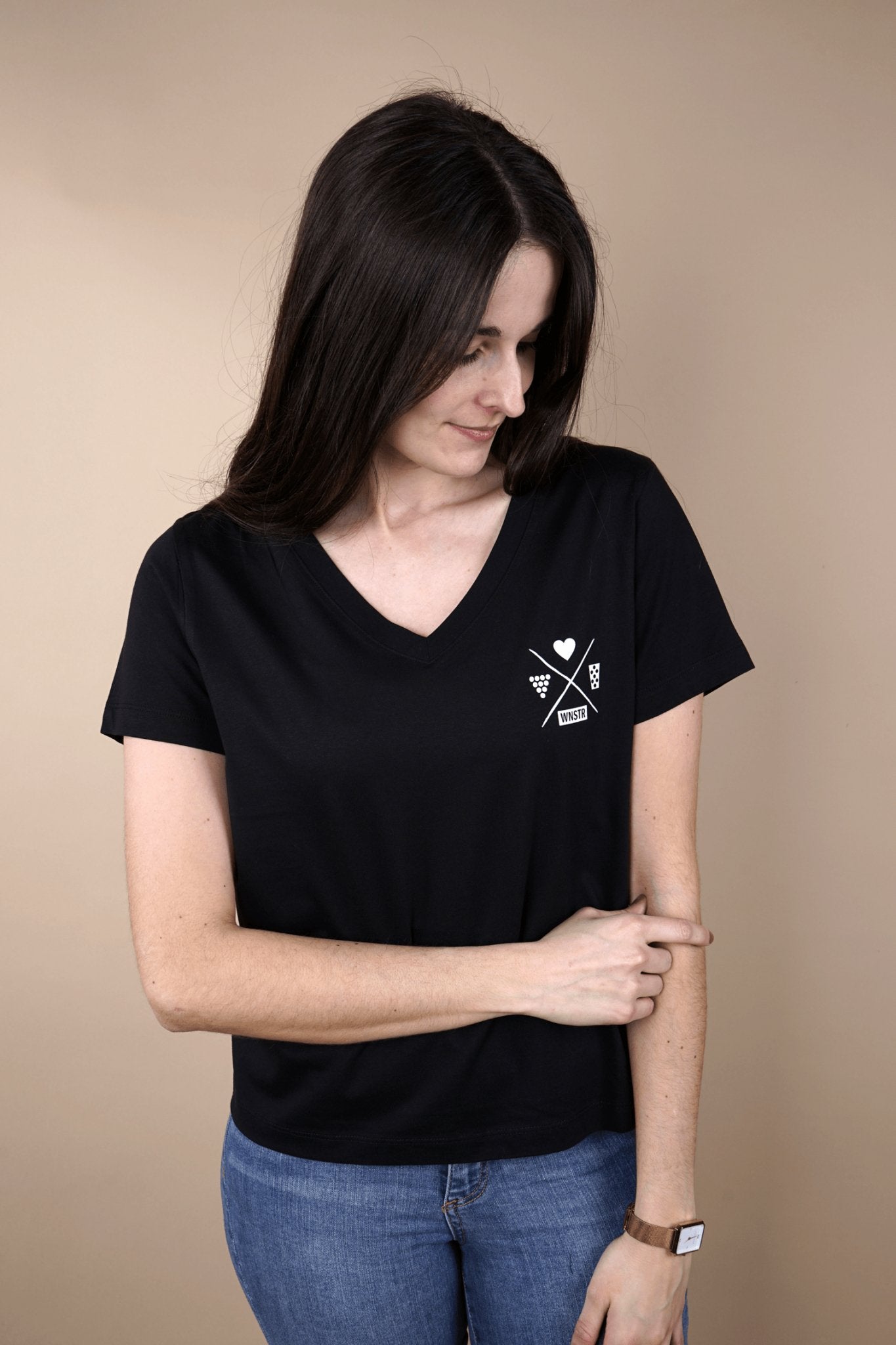 HEIMAT INKED SHIRT WOMEN V-NECK - WNSTR®