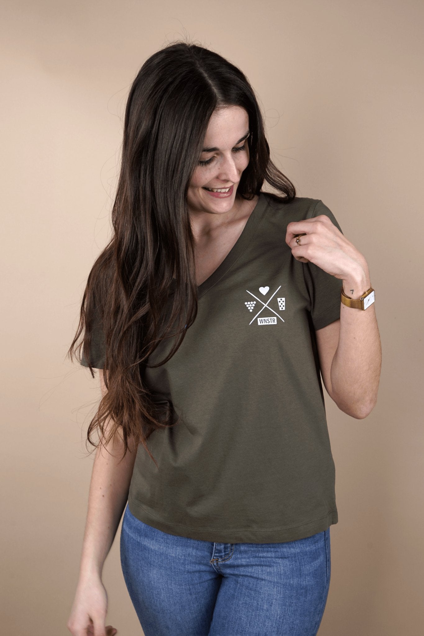 HEIMAT INKED SHIRT WOMEN V-NECK - WNSTR®