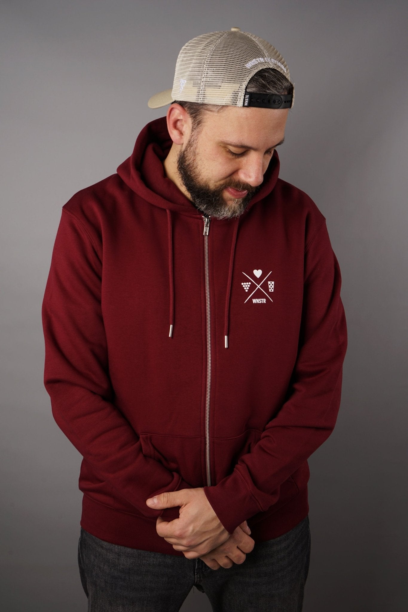 ZIP HOODIE HEIMAT INKED BACKPRINT - WNSTR®