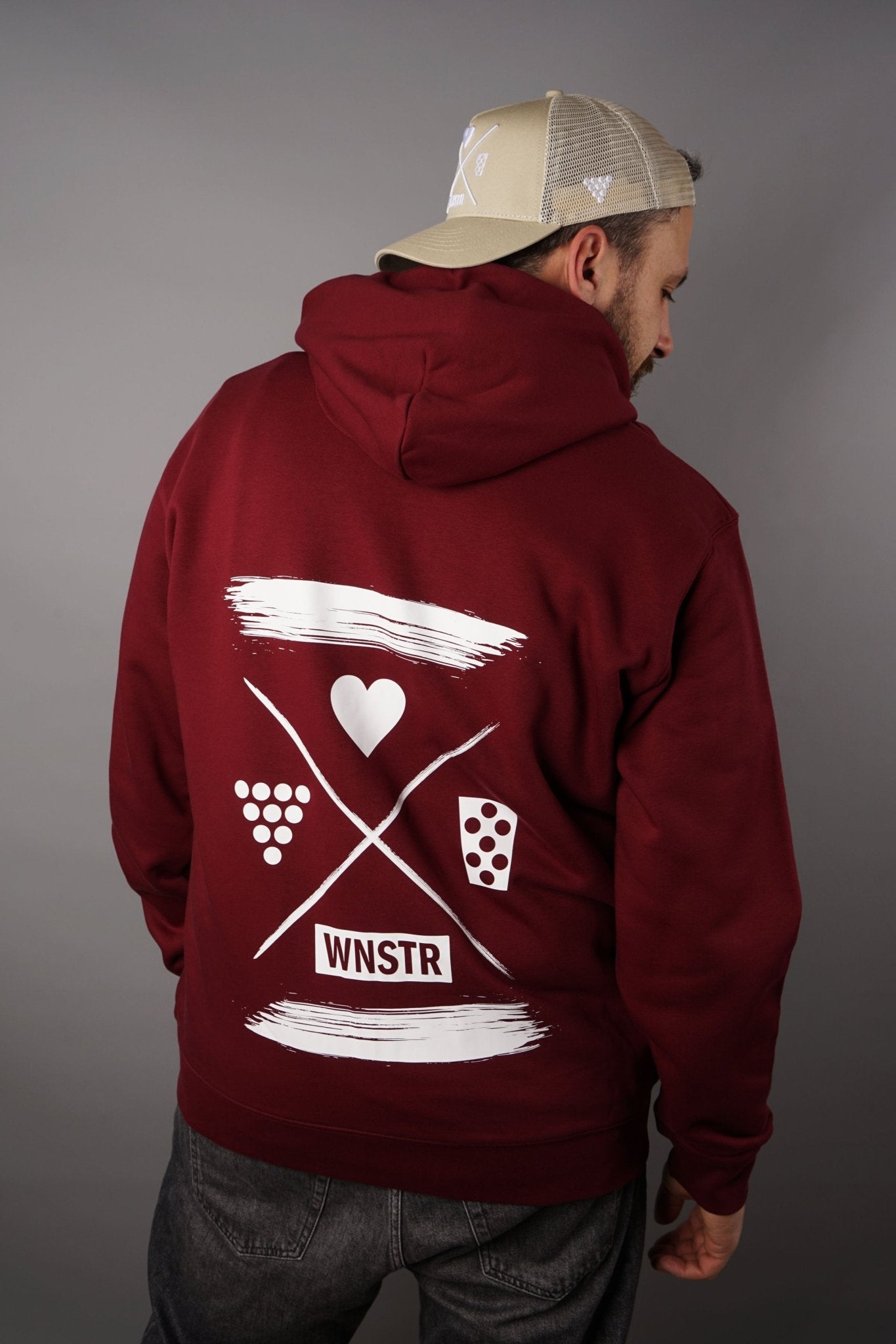 ZIP HOODIE HEIMAT INKED BACKPRINT - WNSTR®