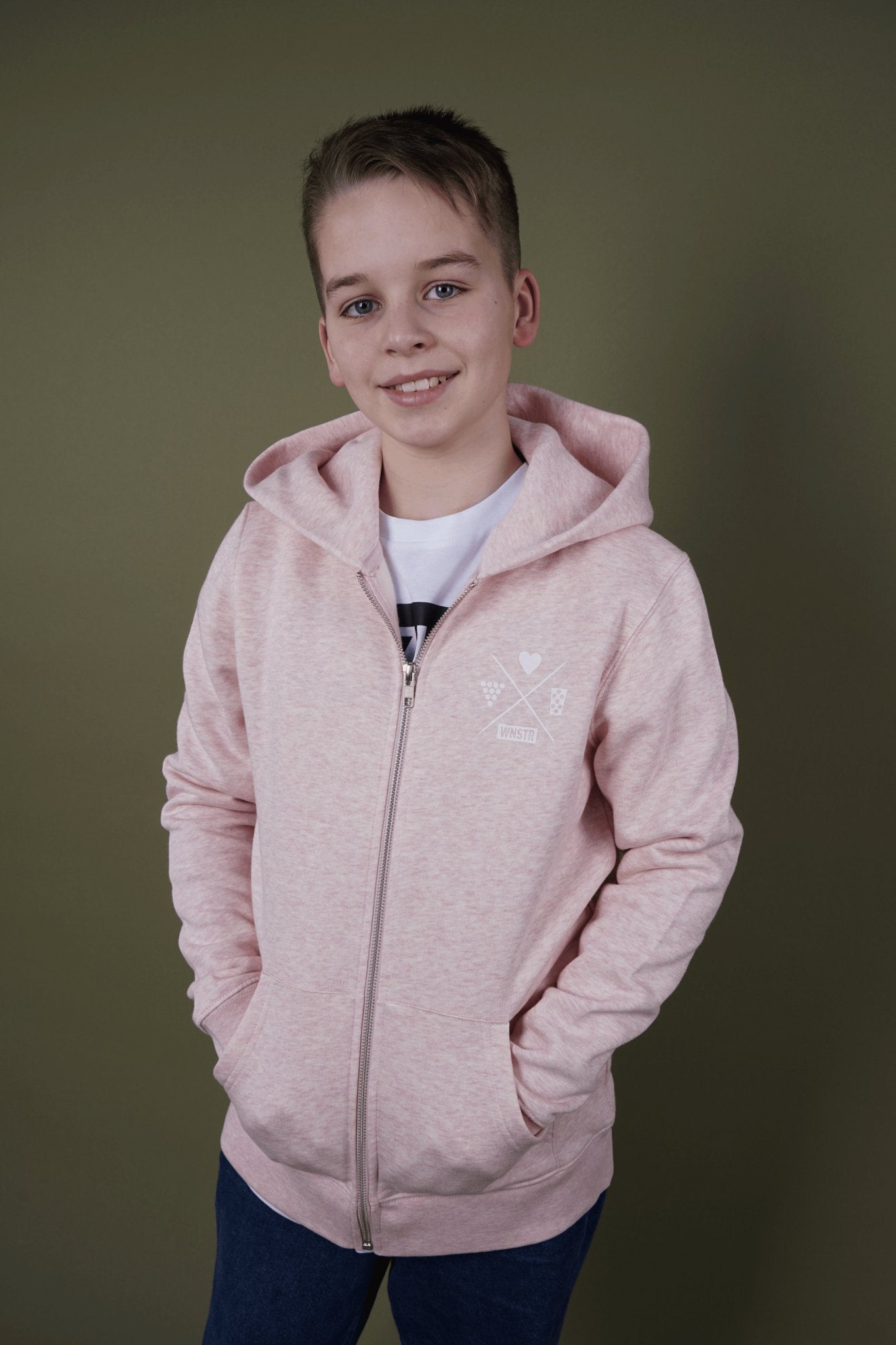 ZIP HOODIE -KIDS- HEIMAT INKED BACKPRINT - WNSTR®