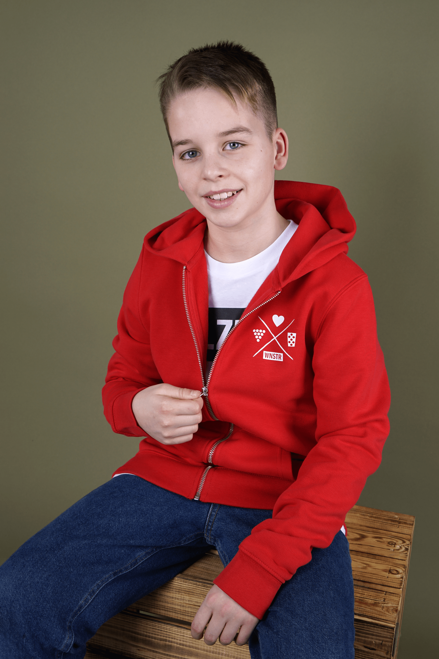 ZIP HOODIE -KIDS- HEIMAT INKED BACKPRINT