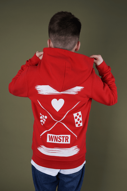 ZIP HOODIE -KIDS- HEIMAT INKED BACKPRINT