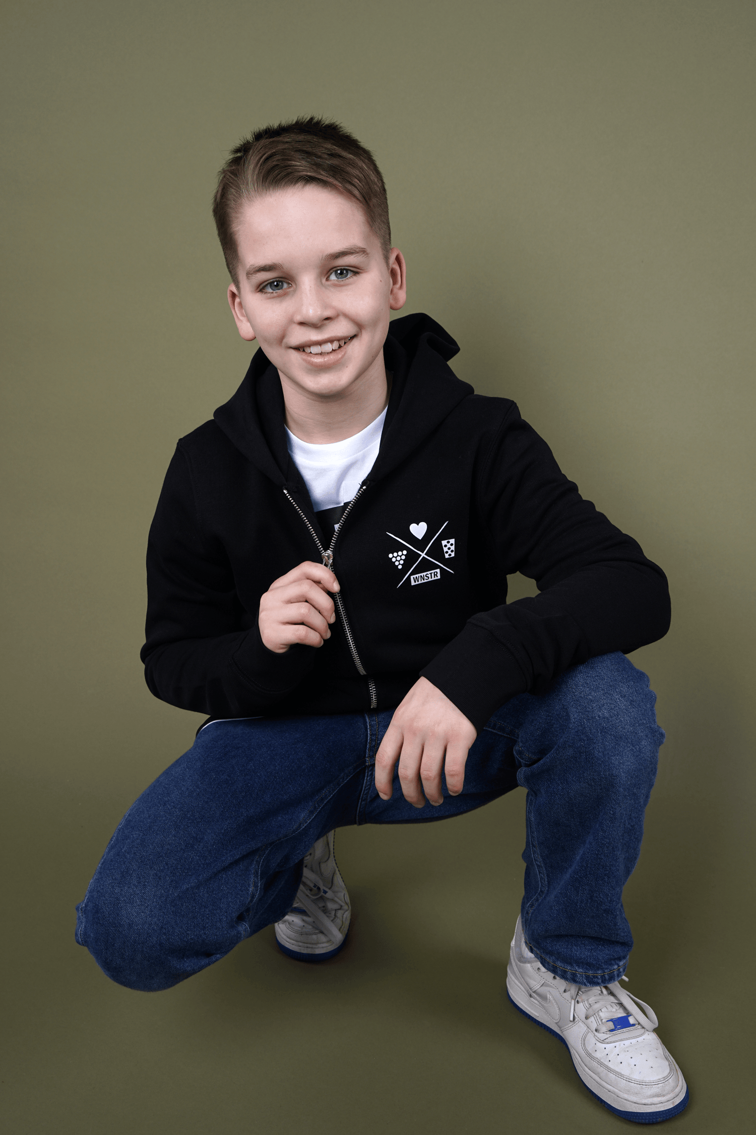 ZIP HOODIE -KIDS- HEIMAT INKED BACKPRINT