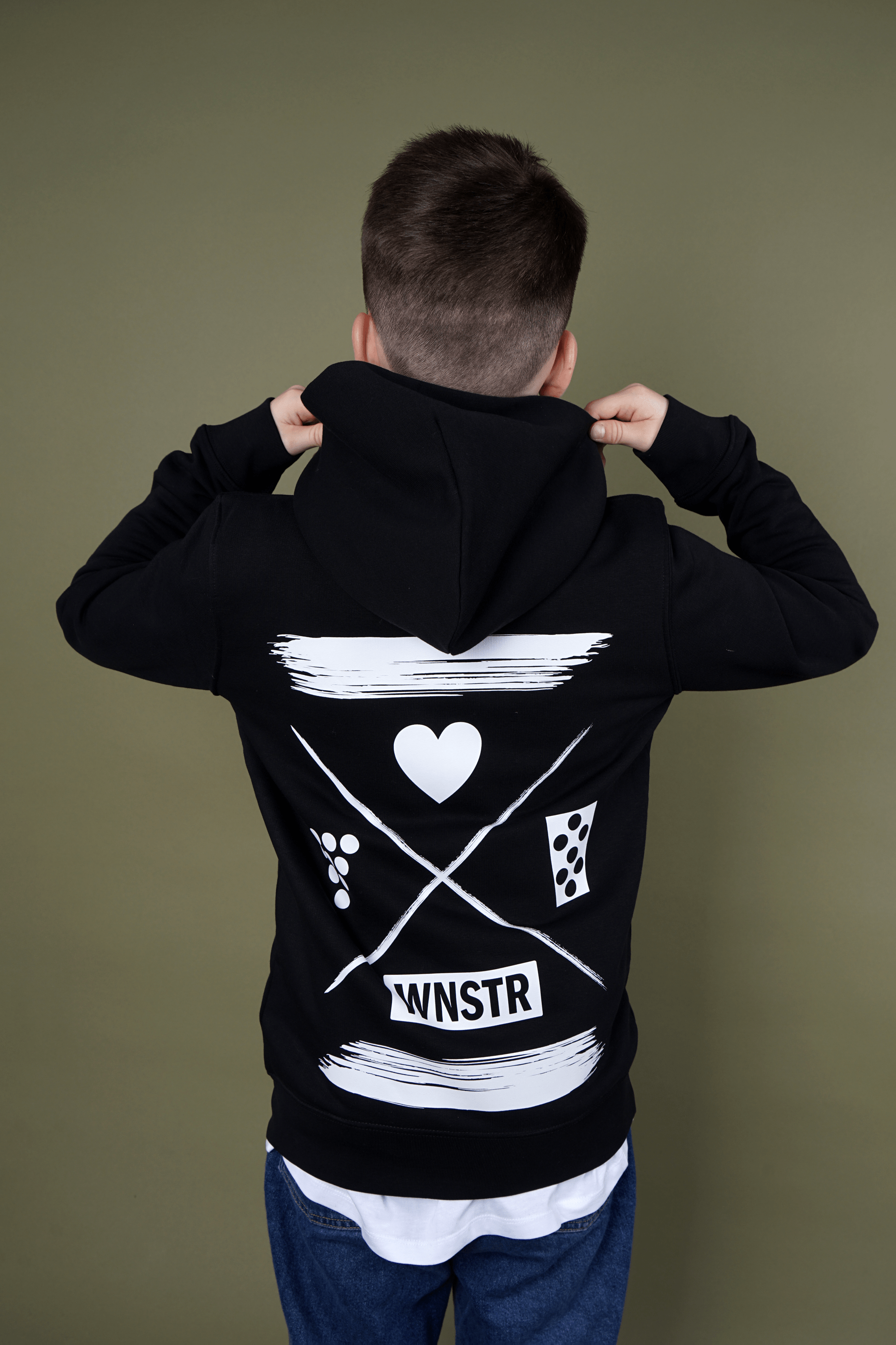 ZIP HOODIE -KIDS- HEIMAT INKED BACKPRINT