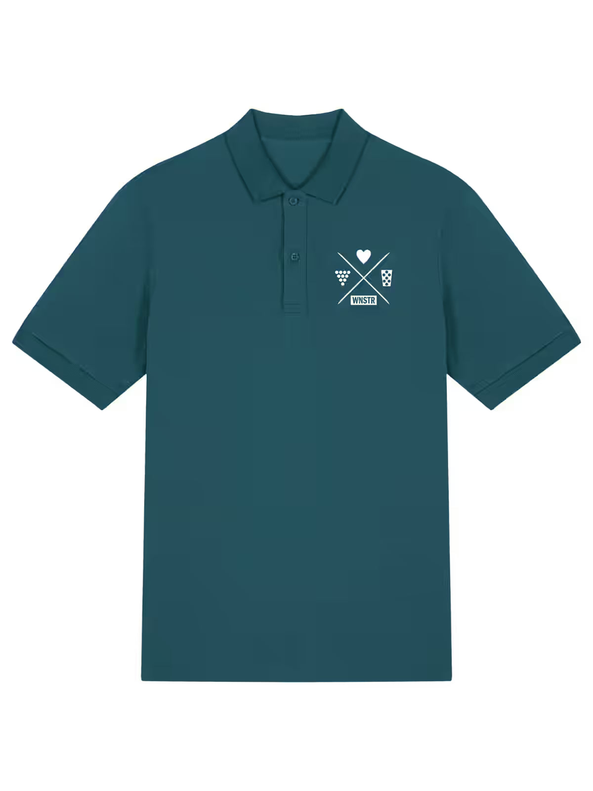 HEIMAT POLO UNISEX DRUCK