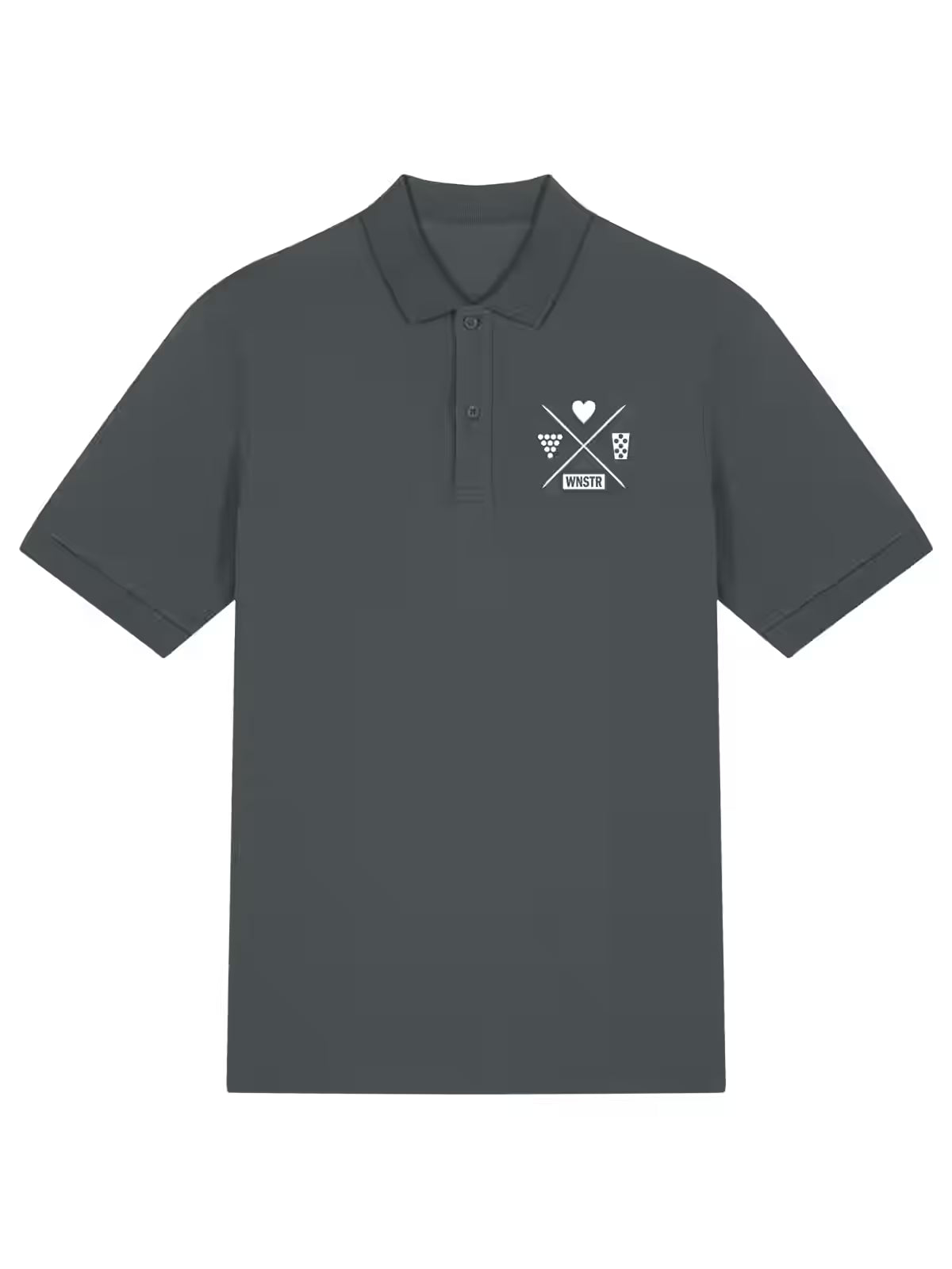 HEIMAT POLO UNISEX DRUCK