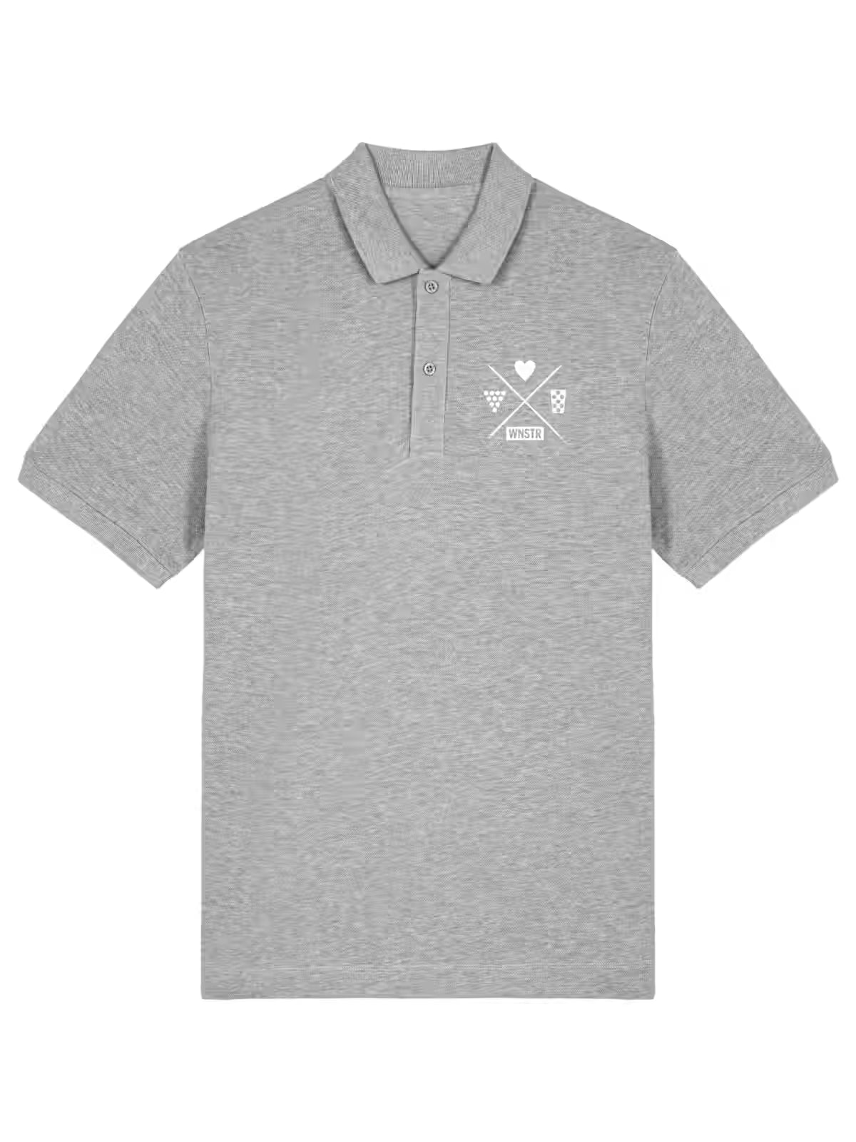 HEIMAT POLO UNISEX DRUCK