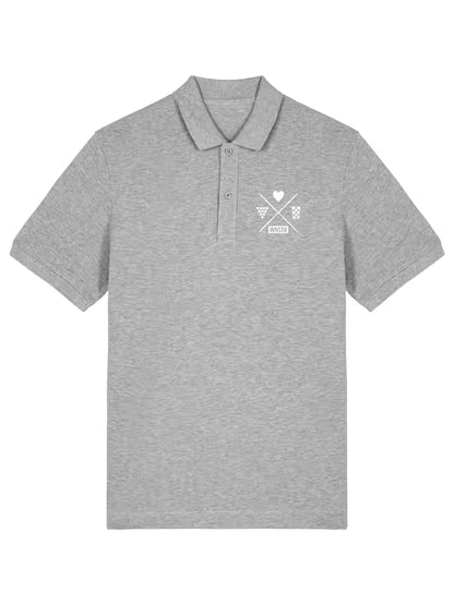 HEIMAT POLO UNISEX DRUCK