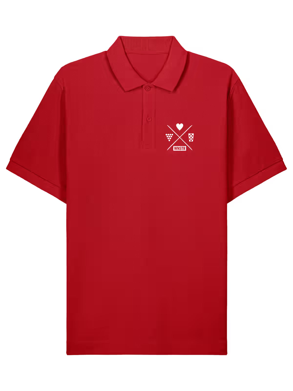 HEIMAT POLO UNISEX DRUCK