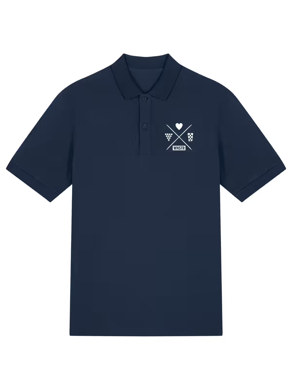 HEIMAT POLO UNISEX DRUCK