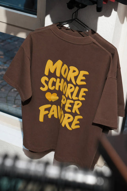MORE SCHORLE PER FAVORE T-SHIRT - WNSTR®