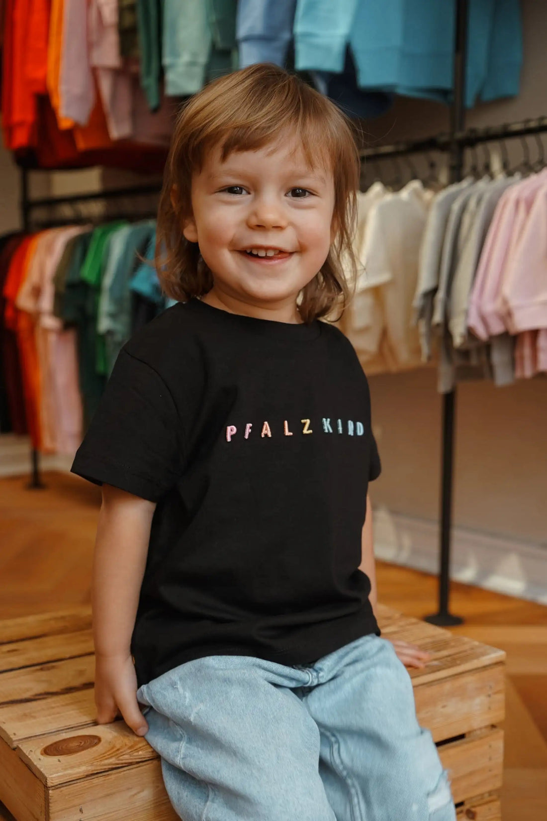 PFALZKIND KIDS SHIRT REGENBOGEN STICK - WNSTR®