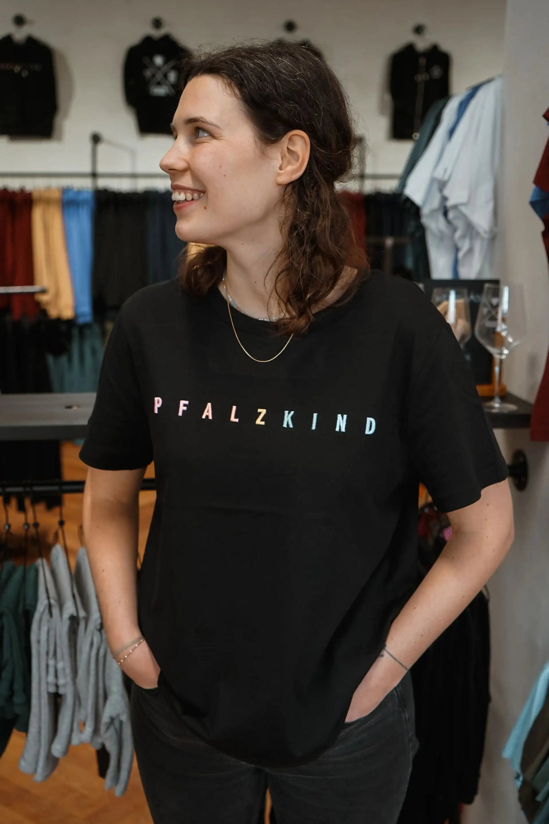 PFALZKIND SHIRT REGENBOGEN STICK UNISEX - WNSTR®