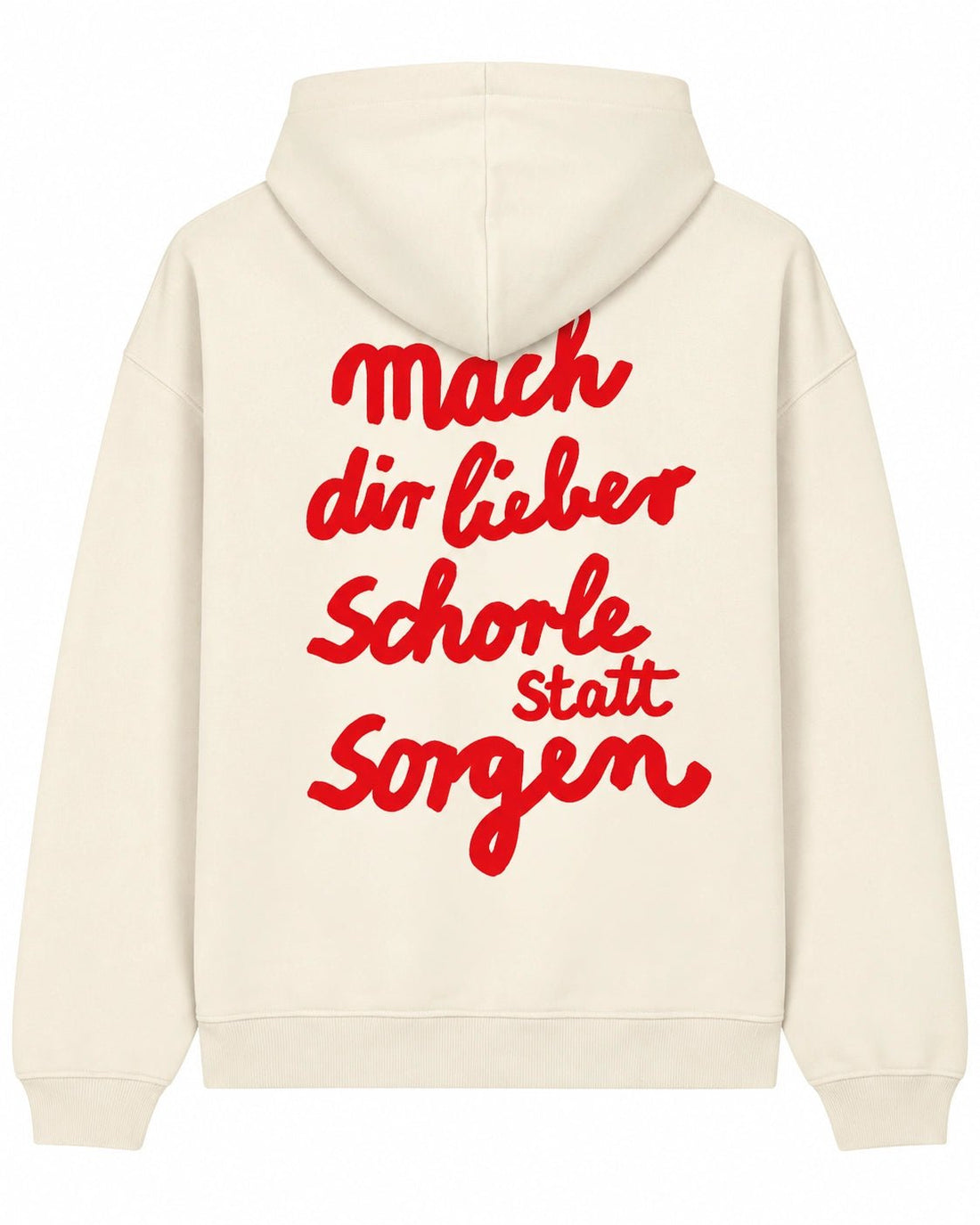 Schorle statt Sorgen Hoodie - Oversize - WNSTR®