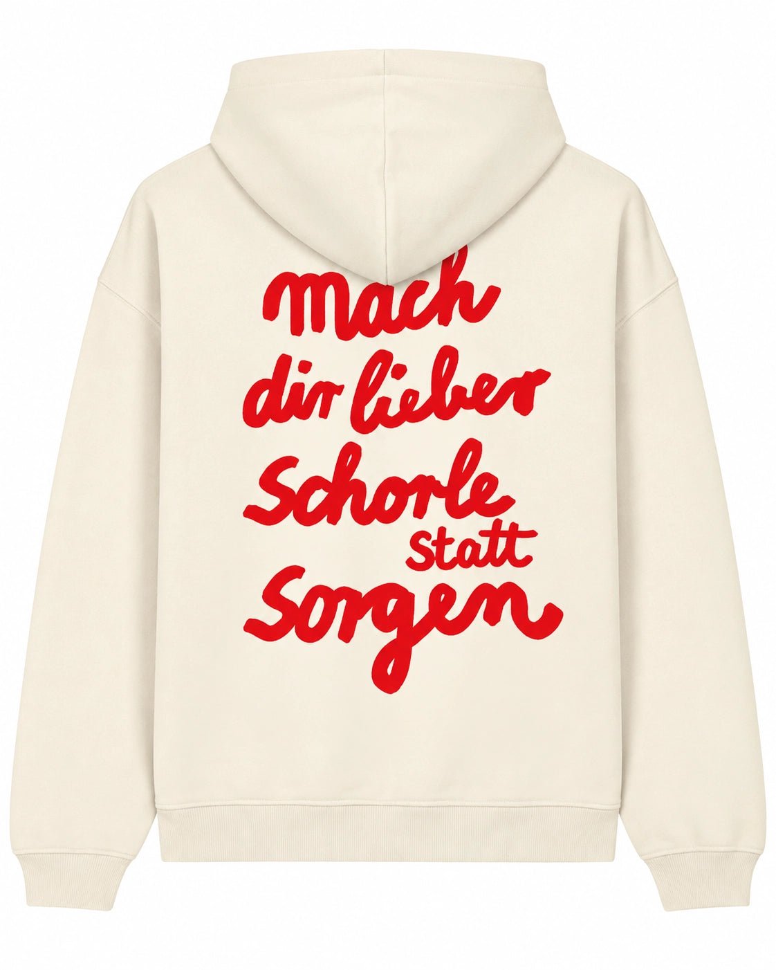 Schorle statt Sorgen Hoodie - Oversize - WNSTR®