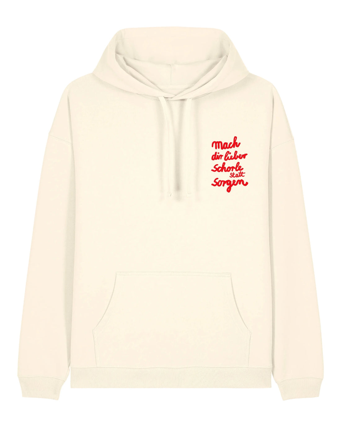 Schorle statt Sorgen Hoodie - Oversize - WNSTR®
