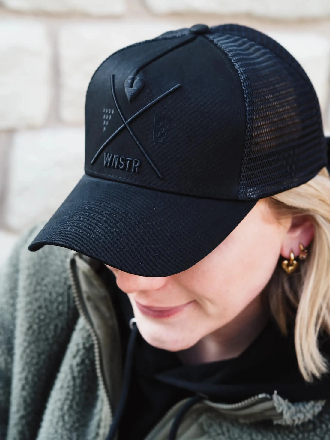 TRUCKERCAP HEIMAT ALLBLACK - WNSTR®