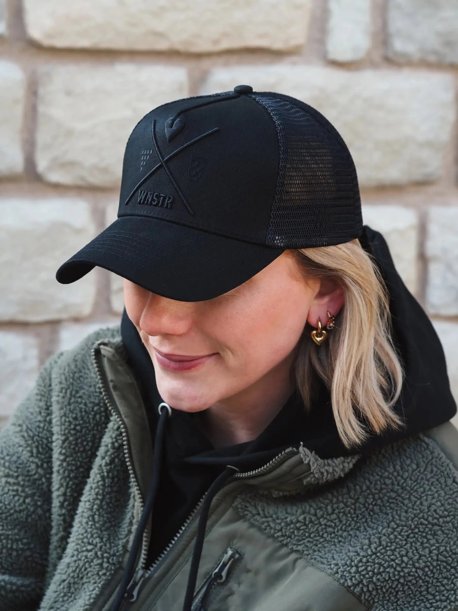 TRUCKERCAP HEIMAT ALLBLACK - WNSTR®