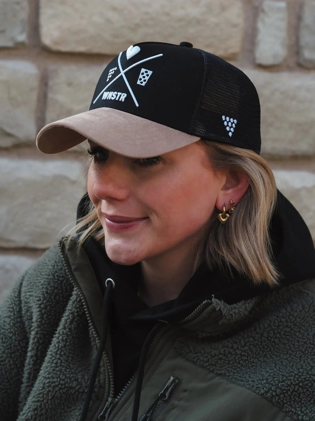 TRUCKERCAP HEIMAT SCHWARZ/NATUR - WNSTR®