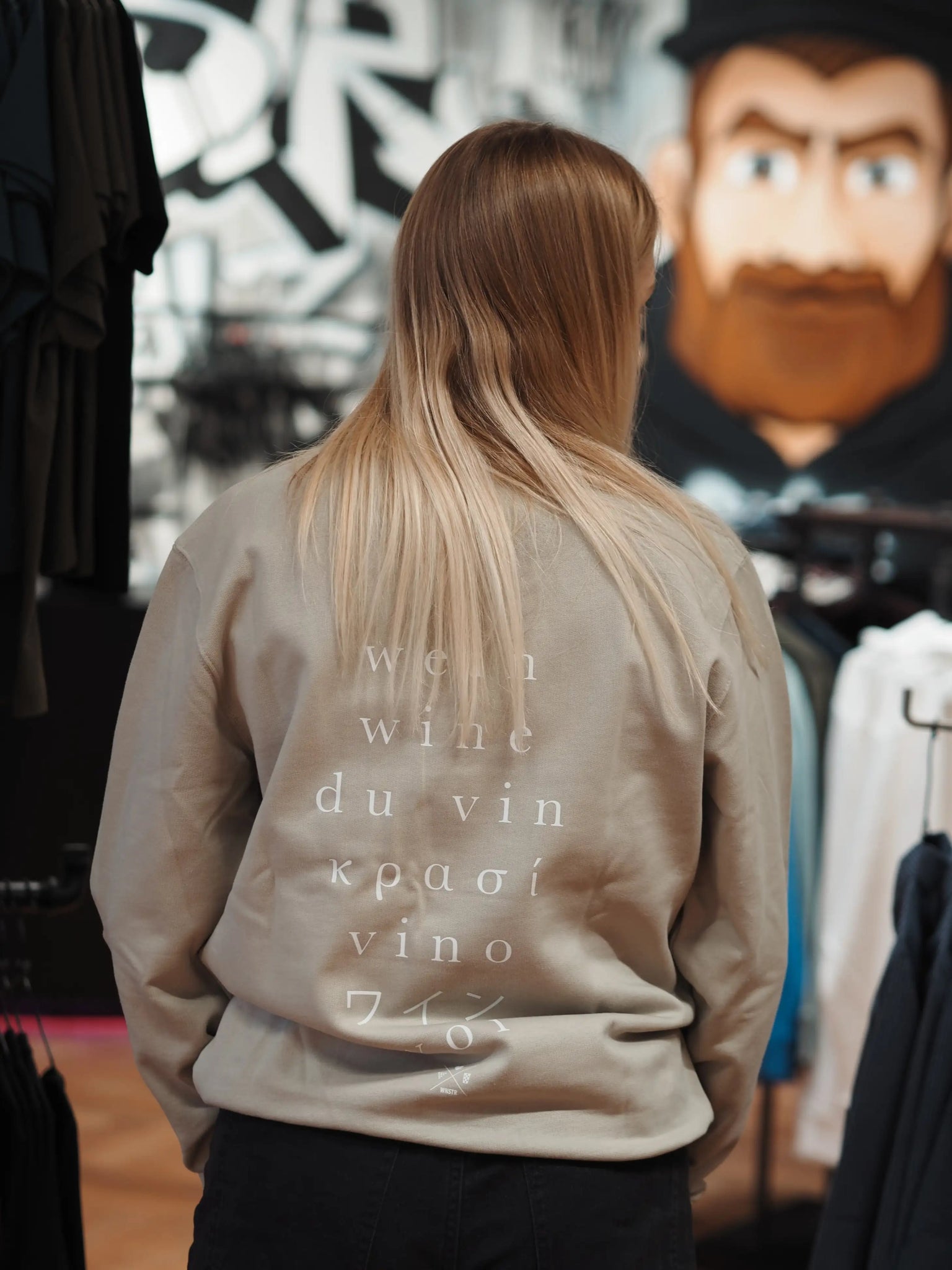 WEIN &amp; WOI SWEATER UNISEX - WNSTR®