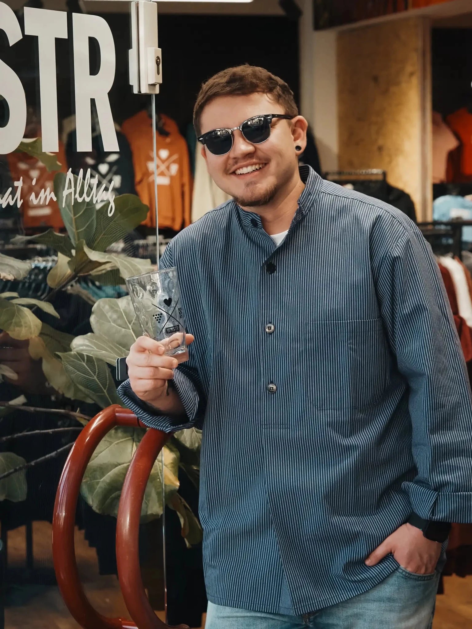 WINZERKITTEL / WINZERHEMD HALBGEKNÖPFT UNISEX - WNSTR®
