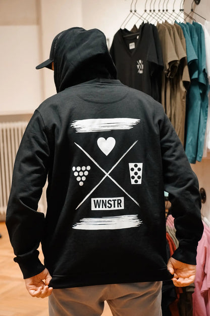 ZIP HOODIE HEIMAT INKED BACKPRINT - WNSTR®