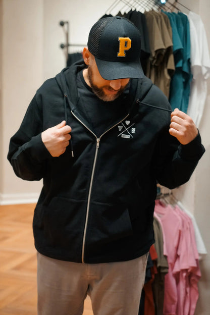 ZIP HOODIE HEIMAT INKED BACKPRINT - WNSTR®