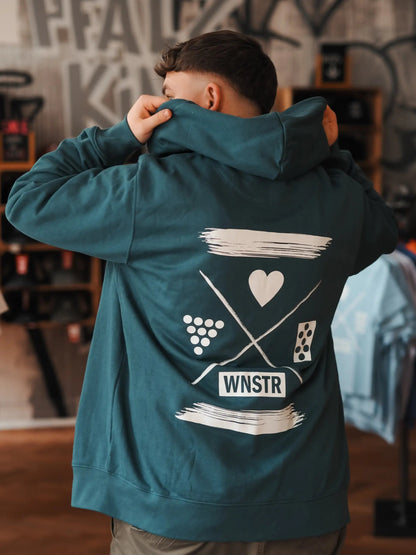 ZIP HOODIE HEIMAT INKED BACKPRINT - WNSTR®