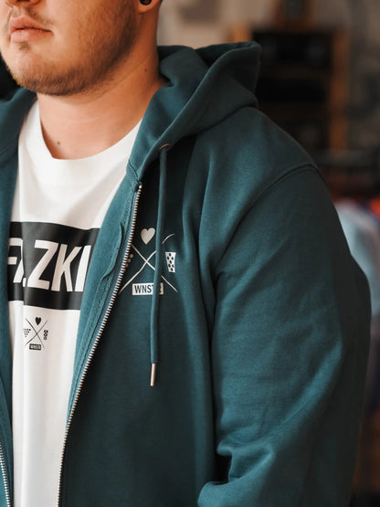 ZIP HOODIE HEIMAT INKED BACKPRINT - WNSTR®