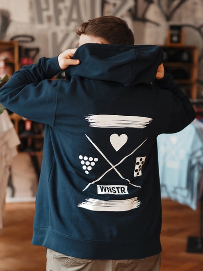 ZIP HOODIE HEIMAT INKED BACKPRINT - WNSTR®