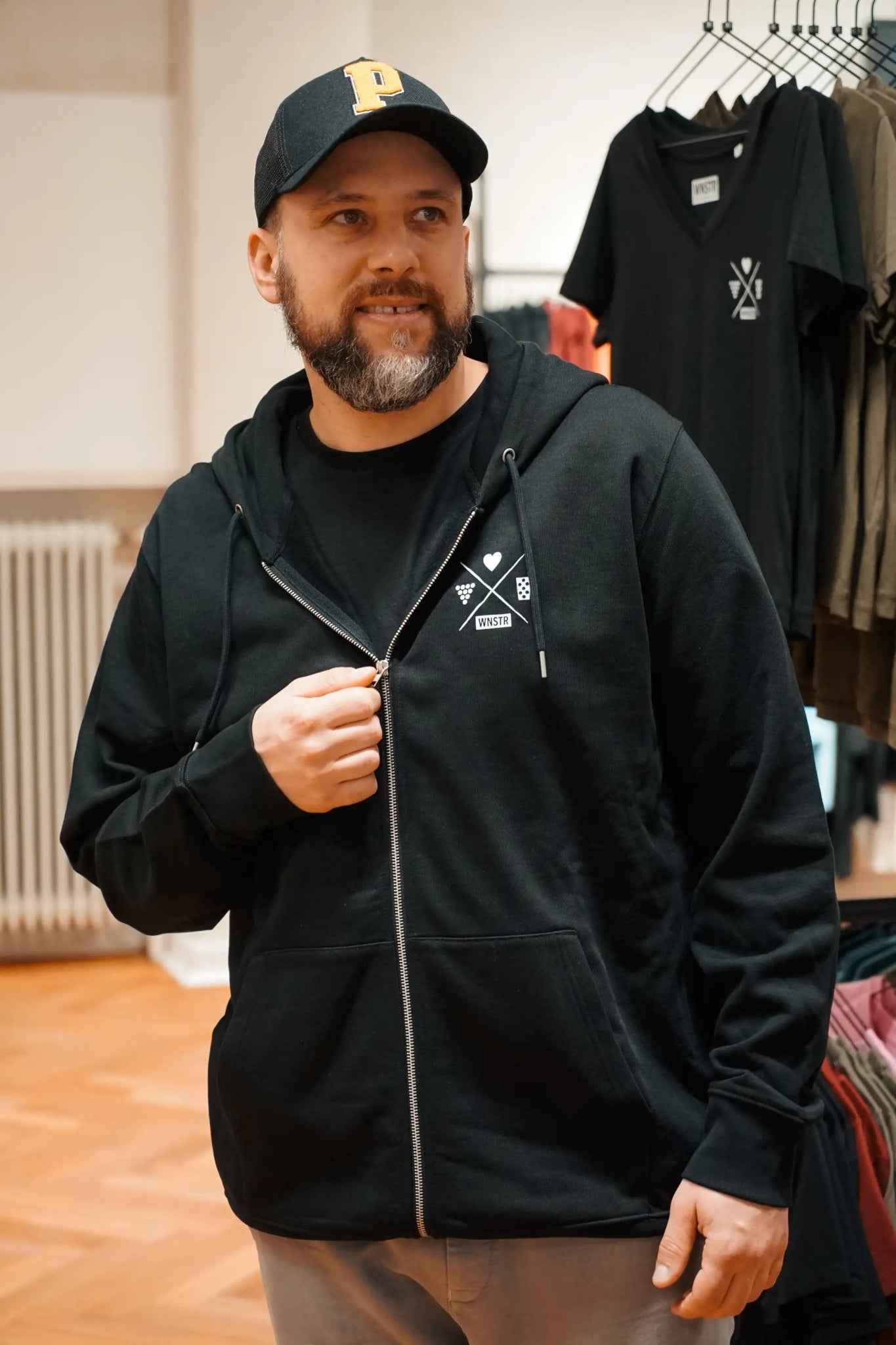 ZIP HOODIE HEIMAT INKED BACKPRINT - WNSTR®