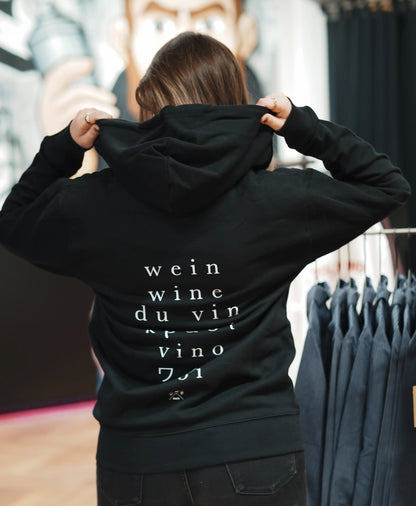 ZIP HOODIE HEIMAT WEIN DRUCK - WNSTR®