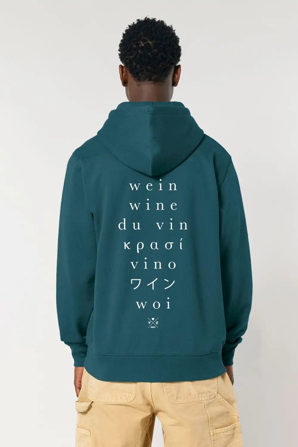 ZIP HOODIE HEIMAT WEIN DRUCK WNSTR