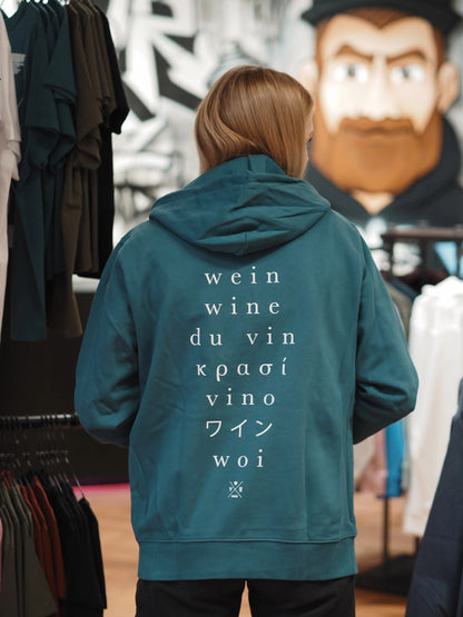 ZIP HOODIE HEIMAT WEIN DRUCK - WNSTR®