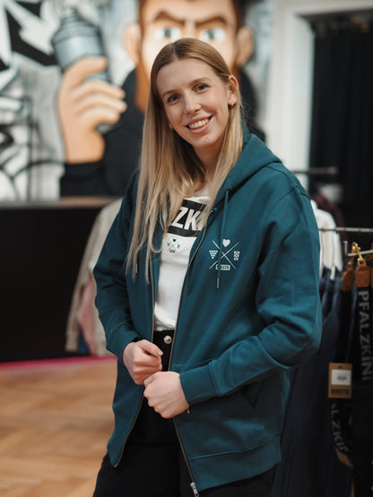 ZIP HOODIE HEIMAT WEIN DRUCK - WNSTR®